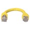 Add-On 6IN RJ-45 MALE TO RJ-45 MALE CAT6A STRAIGHT YELLOW UTP COPPER PVC PATC ADD-0-5FCAT6A-YW - alternate 2
